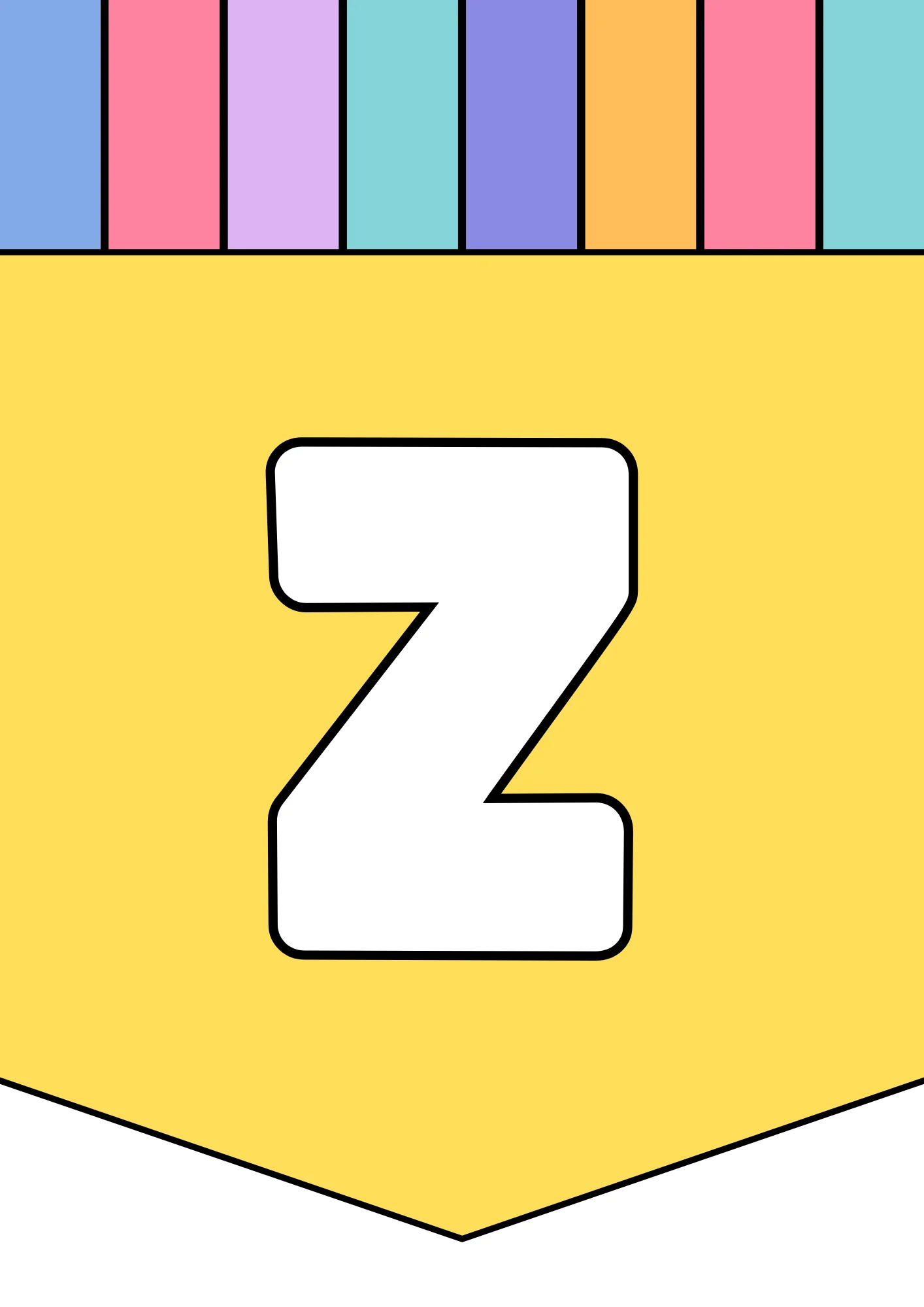 bubble letter z